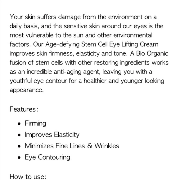 Age Defying Apple & Grape Stem Cell Rapid Eye Lifting - Picture 11 of 11